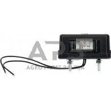 Priekabos numerio apšvietimo LED žibintas 12/24V, 82x31x39mm, Waś 1400300450