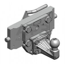 Priekabos prikabinimas su rutuliu K50 310 mm Scharmüller 03731003A02