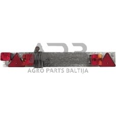Priekabos žibintų komplektas 12V, 1040,00 mm, 4 metrų kabelis, 7 kontaktų 488343