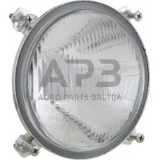 Priekinis žibintas Halogenas 12/24V, 123x123mm, LA80155