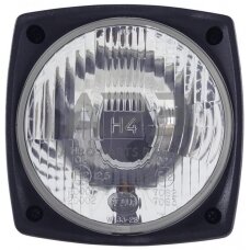 Priekinis žibintas Halogenas 12/24V, 144x100x153mm, Hella 1A3996026011