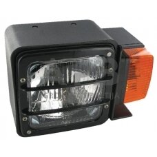 Priekinis žibintas kairys Halogenas 220x151mm, Cobo 05619000