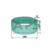 Priešfiltris Briggs & Stratton nuo 12AG iki 18AG BOXER dviejų cilindrų 270998, 271141, 271271, 272490S