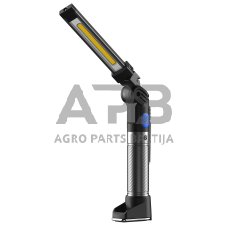 Prožektorius darbui lankstus su UV COB+SMD (įkraunamas)