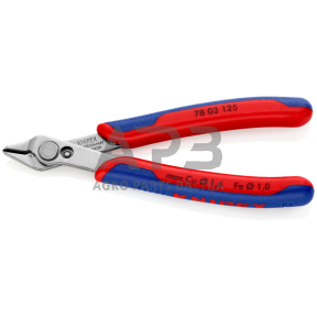 Precizinės elektronikos kirpimo replės 125mm KNIPEX