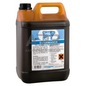 Preparatas tešmenims plauti „Euterwash“ 5l 1580076500