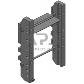 Priekabos prikabinimo rėmas 390mm Scharmüller 00169000A17