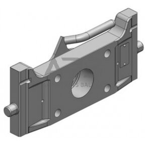 Priekabos sukabinimo adapteris 335mm Scharmüller H150, 07733552A11