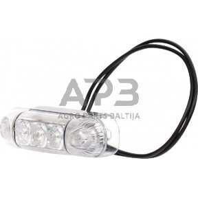 Priekabos žymeklio LED lemputė 12/24V, 84x24x25mm, Waś 1400300121