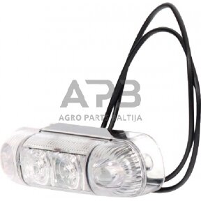 Priekabos žymeklio LED lemputė 12/24V, 84x24x25mm, Waś 1400690800