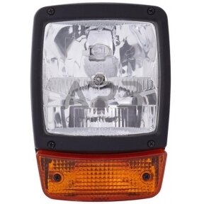 Priekinis žibintas Halogenas 12V, 212x150xAMP, Hella 1SA996120471