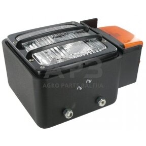 Priekinis žibintas kairys Halogenas 220x151mm, Cobo 05619000