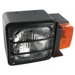 Priekinis žibintas kairys Halogenas 220x151mm, Cobo 05619000
