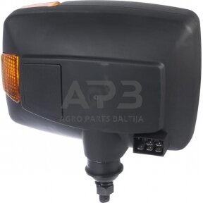 Priekinis žibintas kairys Halogenas 24V, Hella 1SA996120031