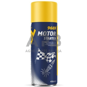 Priemonė varikliui užvesti Motor Starter MANNOL 450ml