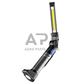 Prožektorius darbui lankstus su UV COB+SMD (įkraunamas)