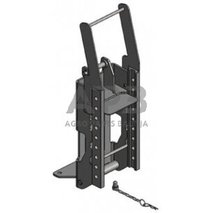 Priekabos prikabinimo rėmas 200mm Scharmüller 00147052A17 Priekabos prikabinimo rėmas 200mm Scharmüller 00147052A17