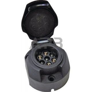 Priekabos rozetė 7 kontaktų LA403001 Priekabos rozetė 7 kontaktų LA403001