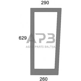 Priekinis kabinos stiklas apatinis 00150339010N Priekinis kabinos stiklas apatinis 00150339010N