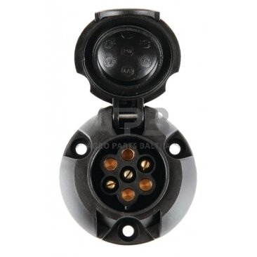 Priekabos rozetė 7 kontaktų ERICH JAEGER 101100JAE 1 Priekabos rozetė 7 kontaktų ERICH JAEGER 101100JAE 1