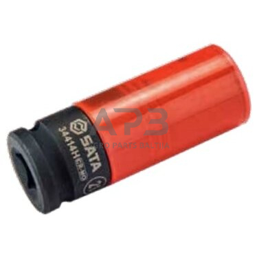 Prailginta smūginė galvutė 1/2'' 21mm plonasienė su apsauga Prailginta smūginė galvutė 1/2'' 21mm plonasienė su apsauga