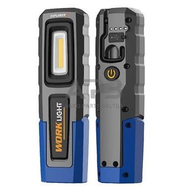 Prožektorius darbui COB+SMD (įkraunamas) 1