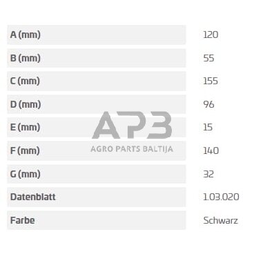 Priekabos prikabinimas rankinis Walterscheid 8002461 2 Priekabos prikabinimas rankinis Walterscheid 8002461 2