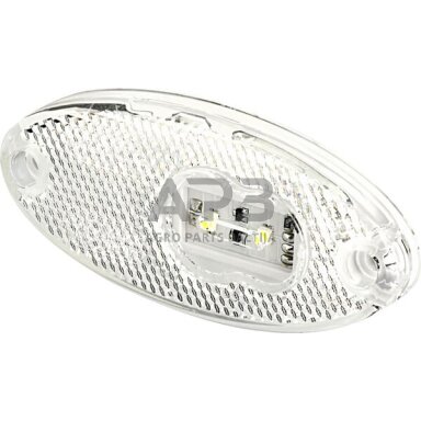 Priekabos gabaritinis LED žibintas (žymeklis) 12/24V, 102x46 mm, Waś 1400300309P Priekabos gabaritinis LED žibintas (žymeklis) 12/24V, 102x46 mm, Waś 1400300309P