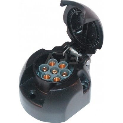 Priekabos rozetė 7 kontaktų Hella 8JB001943003 Priekabos rozetė 7 kontaktų Hella 8JB001943003