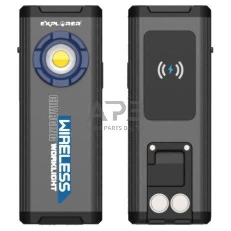 Prožektorius darbui COB LED (su belaidžio įkrovimo stotele) Prožektorius darbui COB LED (su belaidžio įkrovimo stotele)