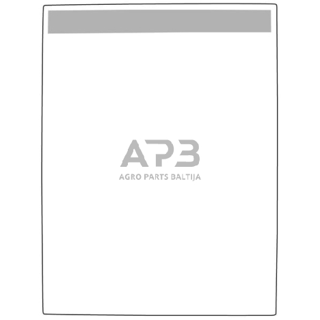 Priekinis kabinos stiklas viršutinis D30187 Priekinis kabinos stiklas viršutinis D30187