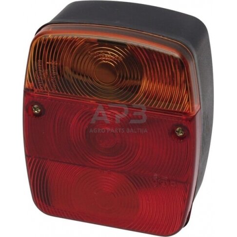 Priekabos galinis žibintas 12/24V, 101x121mm, Waś 1400680100 Priekabos galinis žibintas 12/24V, 101x121mm, Waś 1400680100