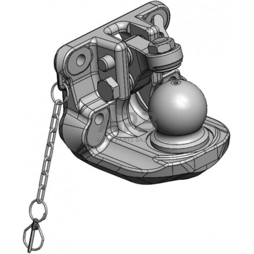 Priekabos prikabinimas su rutuliu Scharmüller 00670052A02 1 Priekabos prikabinimas su rutuliu Scharmüller 00670052A02 1
