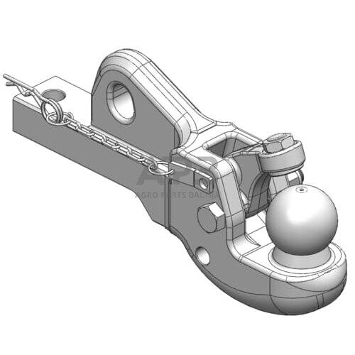 Priekabos prikabinimas su rutuliu K80 Scharmüller 00428006A20 Priekabos prikabinimas su rutuliu K80 Scharmüller 00428006A20