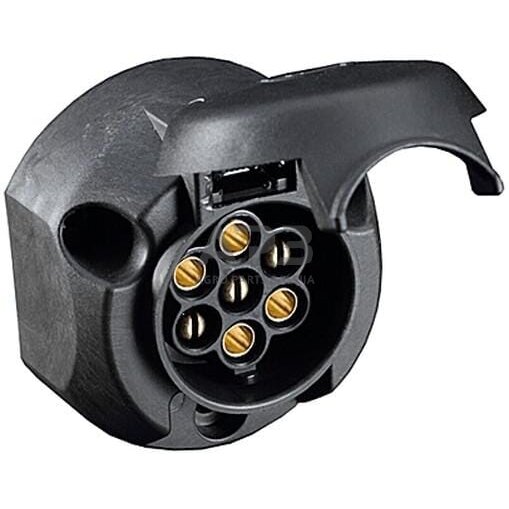 Priekabos rozetė 8 kontaktų Hella 8JB001943011 5 Priekabos rozetė 8 kontaktų Hella 8JB001943011 5