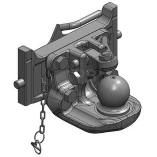 Priekabos prikabinimas su rutuliu K80 314mm Scharmüller 07631442A02 1 Priekabos prikabinimas su rutuliu K80 314mm Scharmüller 07631442A02 1