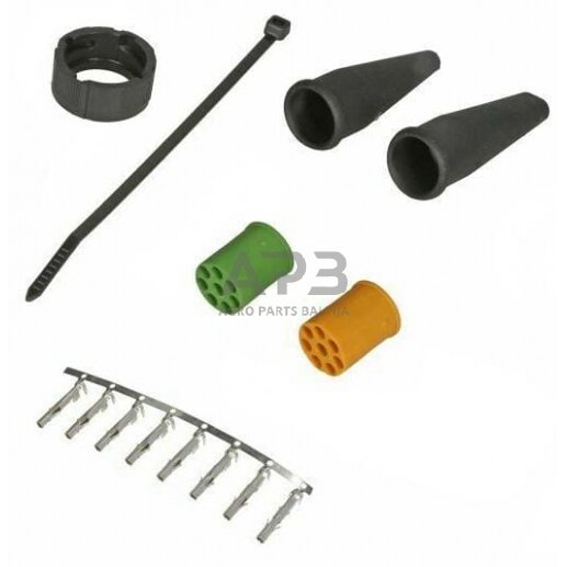 Priekabos kištukų komplektas 8 kontaktų Aspöck 150821524 1 Priekabos kištukų komplektas 8 kontaktų Aspöck 150821524 1