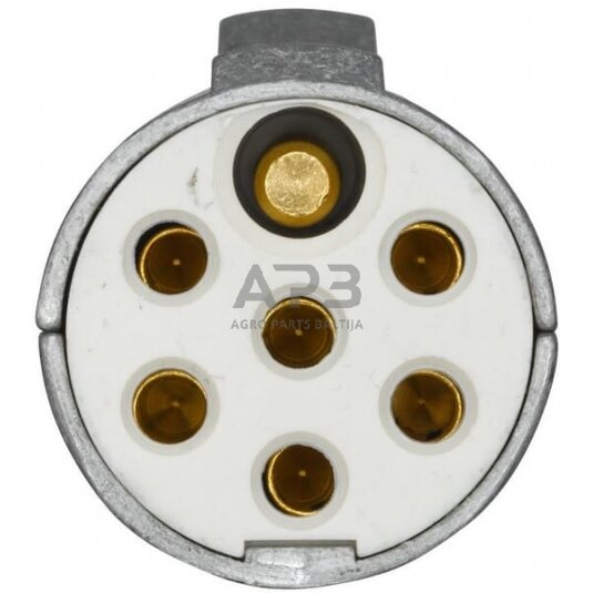 Priekabos kištukas 7 kontaktų Hella DIN/ISO 3731 8JA003832011 3 Priekabos kištukas 7 kontaktų Hella DIN/ISO 3731 8JA003832011 3