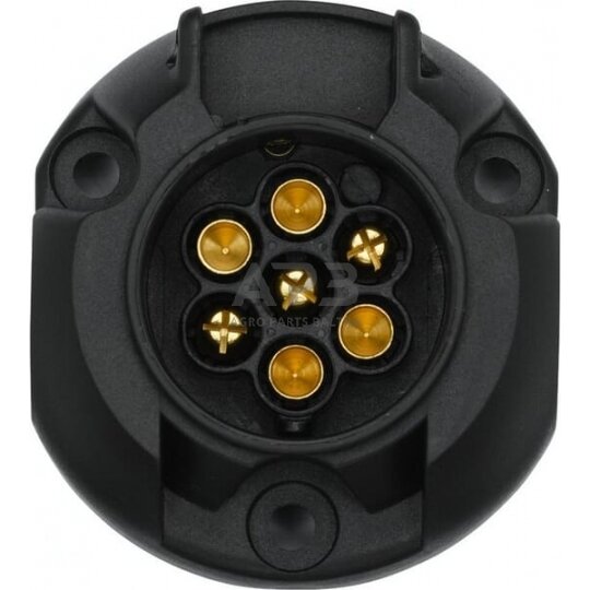 Priekabos rozetė 8 kontaktų Hella 8JB001943011 4 Priekabos rozetė 8 kontaktų Hella 8JB001943011 4