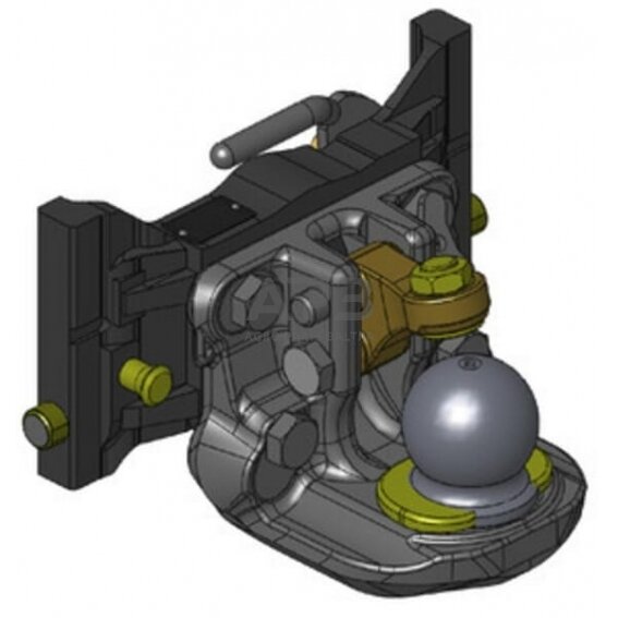 Priekabos prikabinimas su rutuliu 80mm 330mm Scharmüller 05633042A11 1 Priekabos prikabinimas su rutuliu 80mm 330mm Scharmüller 05633042A11 1