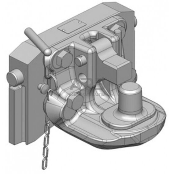 Priekabos sukabinimo komplektas 320mm Scharmüller 03632025A02 1 Priekabos sukabinimo komplektas 320mm Scharmüller 03632025A02 1