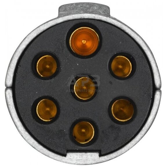 Priekabos kištukas 7 kontaktų Hella DIN/ISO 1185 8JA003831011 3 Priekabos kištukas 7 kontaktų Hella DIN/ISO 1185 8JA003831011 3