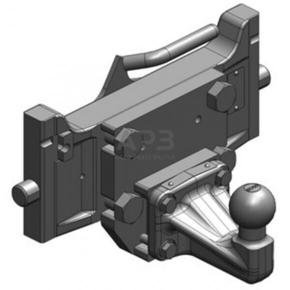 Priekabos prikabinimas su rutuliu K50 Scharmüller 07733004A02 1 Priekabos prikabinimas su rutuliu K50 Scharmüller 07733004A02 1