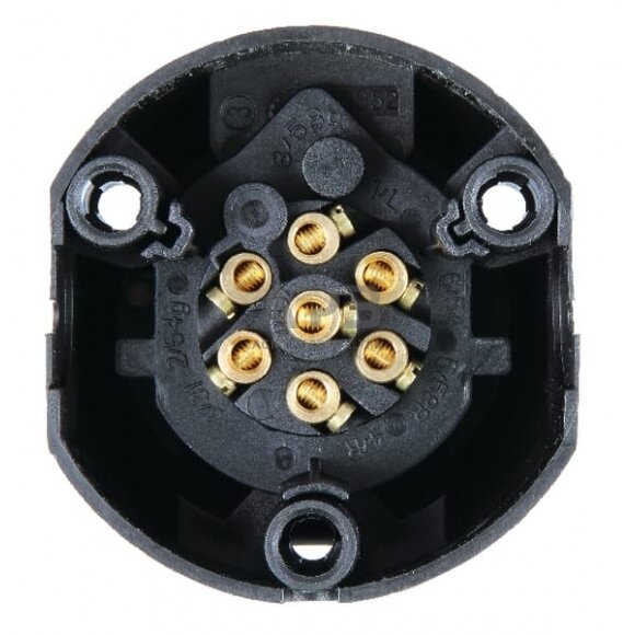 Priekabos rozetė 7 kontaktų ERICH JAEGER 101280JAE 2 Priekabos rozetė 7 kontaktų ERICH JAEGER 101280JAE 2