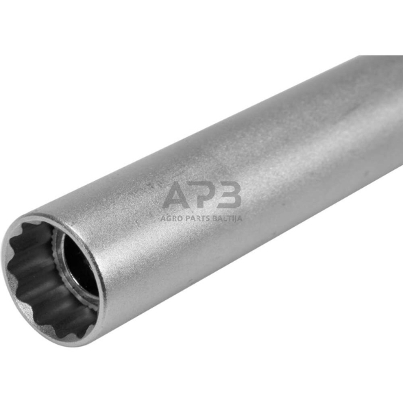 Prailginta galvutė žvakei 3/8" 16mm (plonasienė)(12-kamp) 1 Prailginta galvutė žvakei 3/8" 16mm (plonasienė)(12-kamp) 1