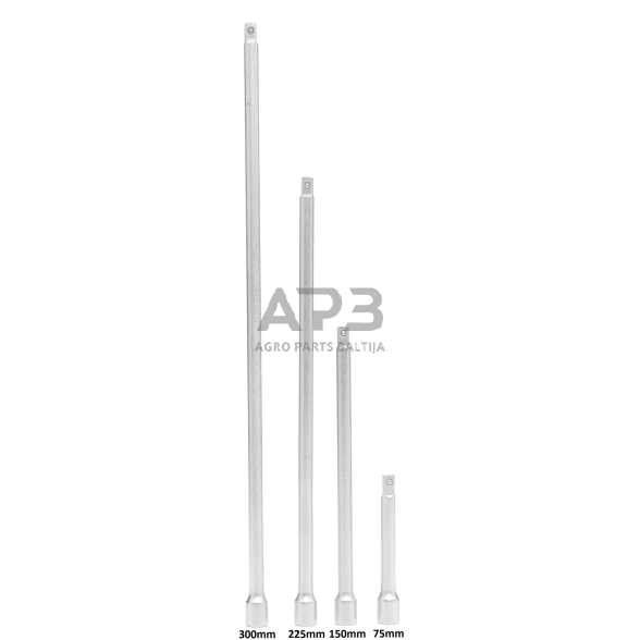 Prailgintojų 1/4" rinkinys (4vnt) 1 Prailgintojų 1/4" rinkinys (4vnt) 1