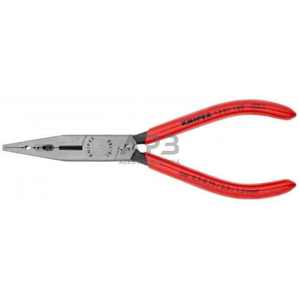 Prailgintos replės elektrikui 160mm, KNIPEX Prailgintos replės elektrikui 160mm, KNIPEX