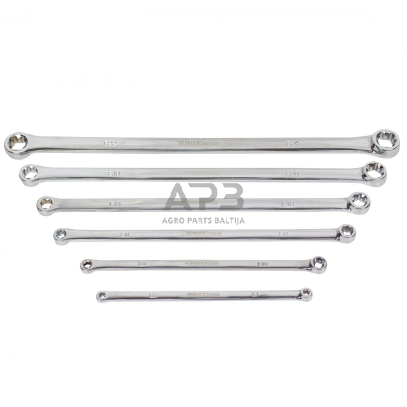 Prailgintų veržliarakčių E-torx galais rinkinys (6vnt) E6-E24 1