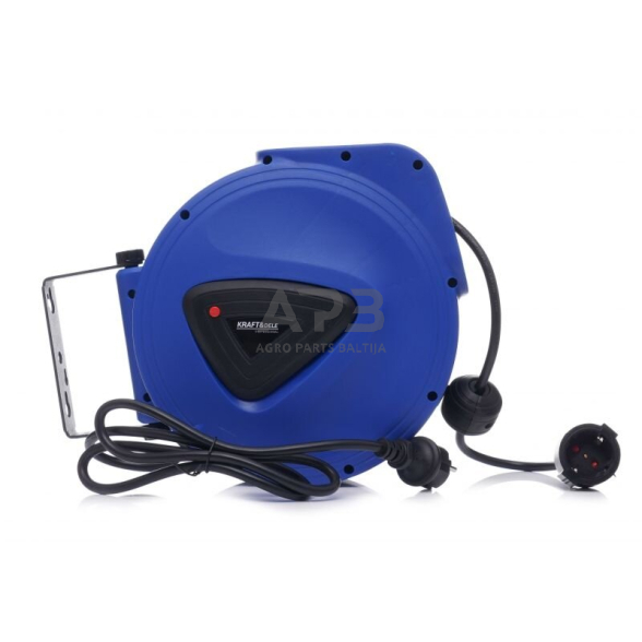 Prailgintuvas su automatine rite 20m 3Gx1.5mm 250V Prailgintuvas su automatine rite 20m 3Gx1.5mm 250V