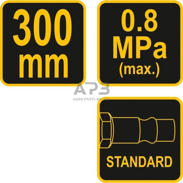 Prapūtimo pistoletas prailgintas 300mm 1 Prapūtimo pistoletas prailgintas 300mm 1